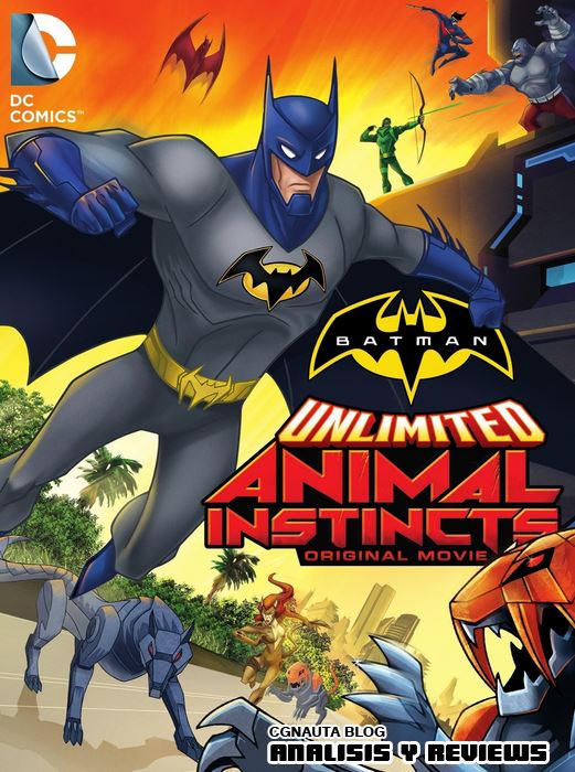 Batman Sin límites: Instinto Animal (2015) (V): Reseña y crítica de la  película animada - CGnauta blog