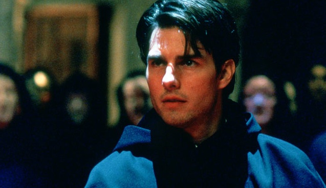 Hot Wallpaper: Tom Cruise Eyes Wide Shut Movie.