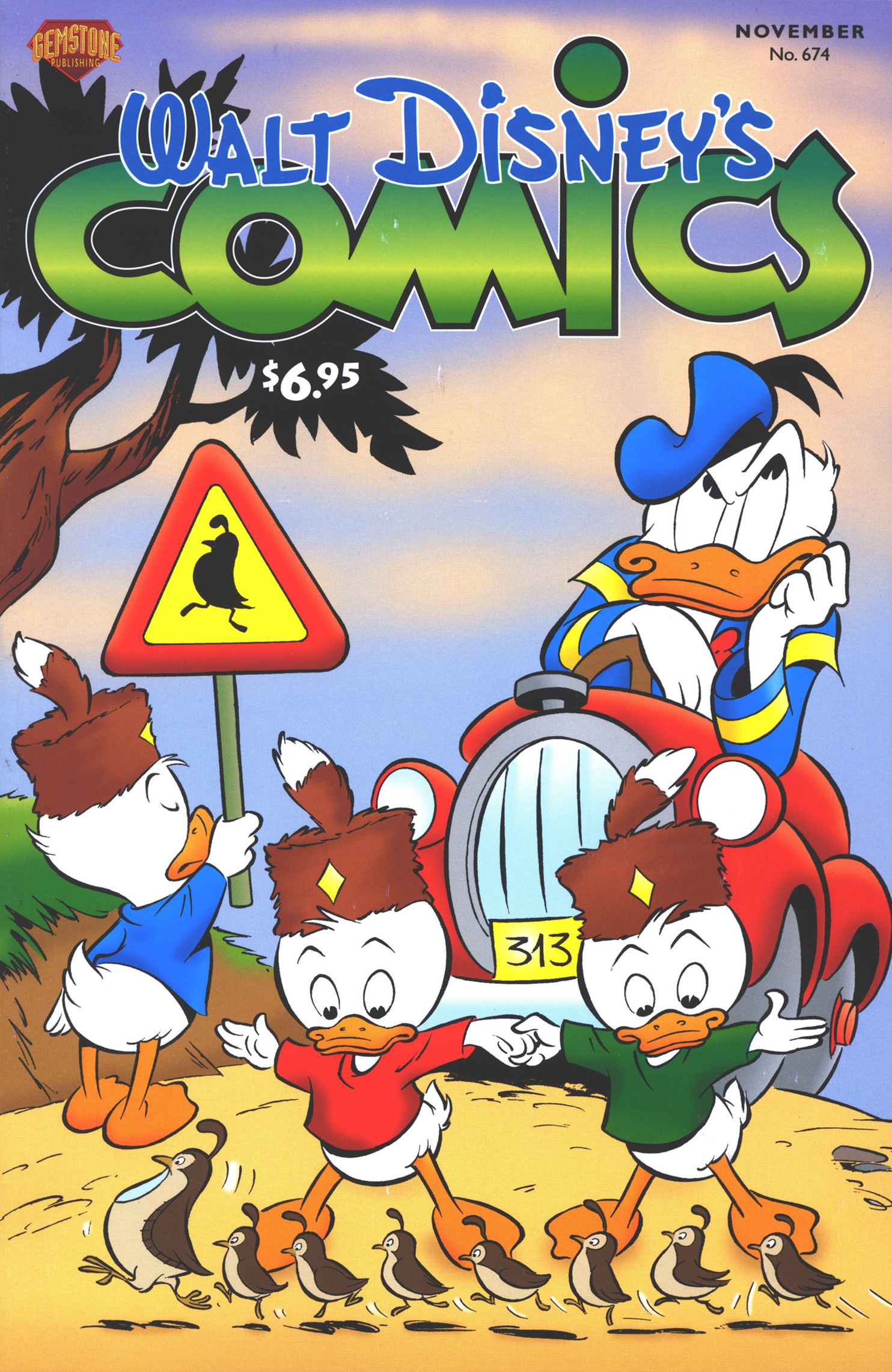 Read online Walt Disney's Comics and Stories comic -  Issue #674 - 1