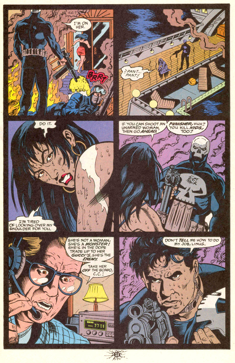 Read online The Punisher (1987) comic -  Issue #100 - The Cage - 46