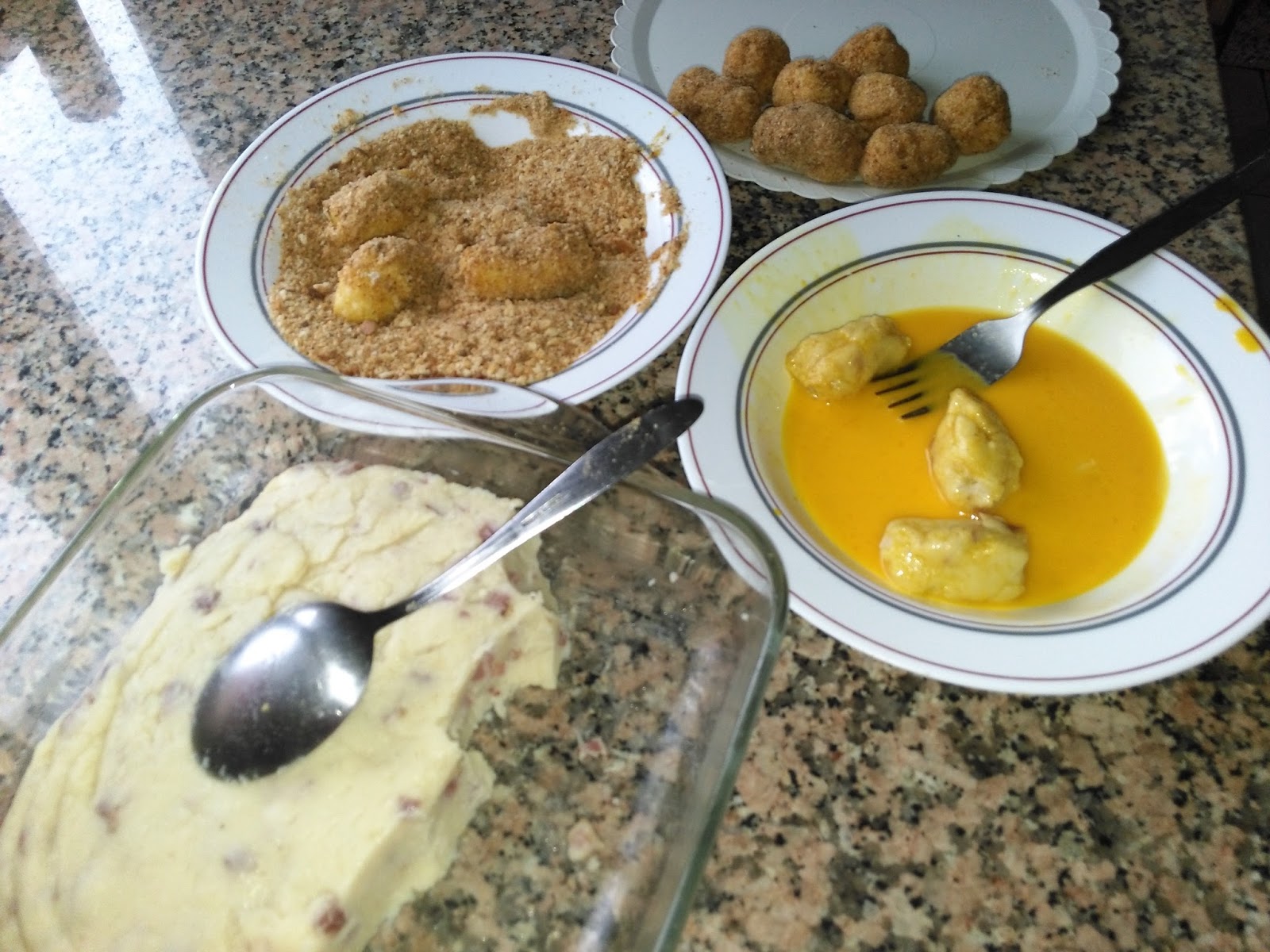 El Rincón de Casa El Caminero (MerásAsturias) CROQUETAS DE JAMÓN EN