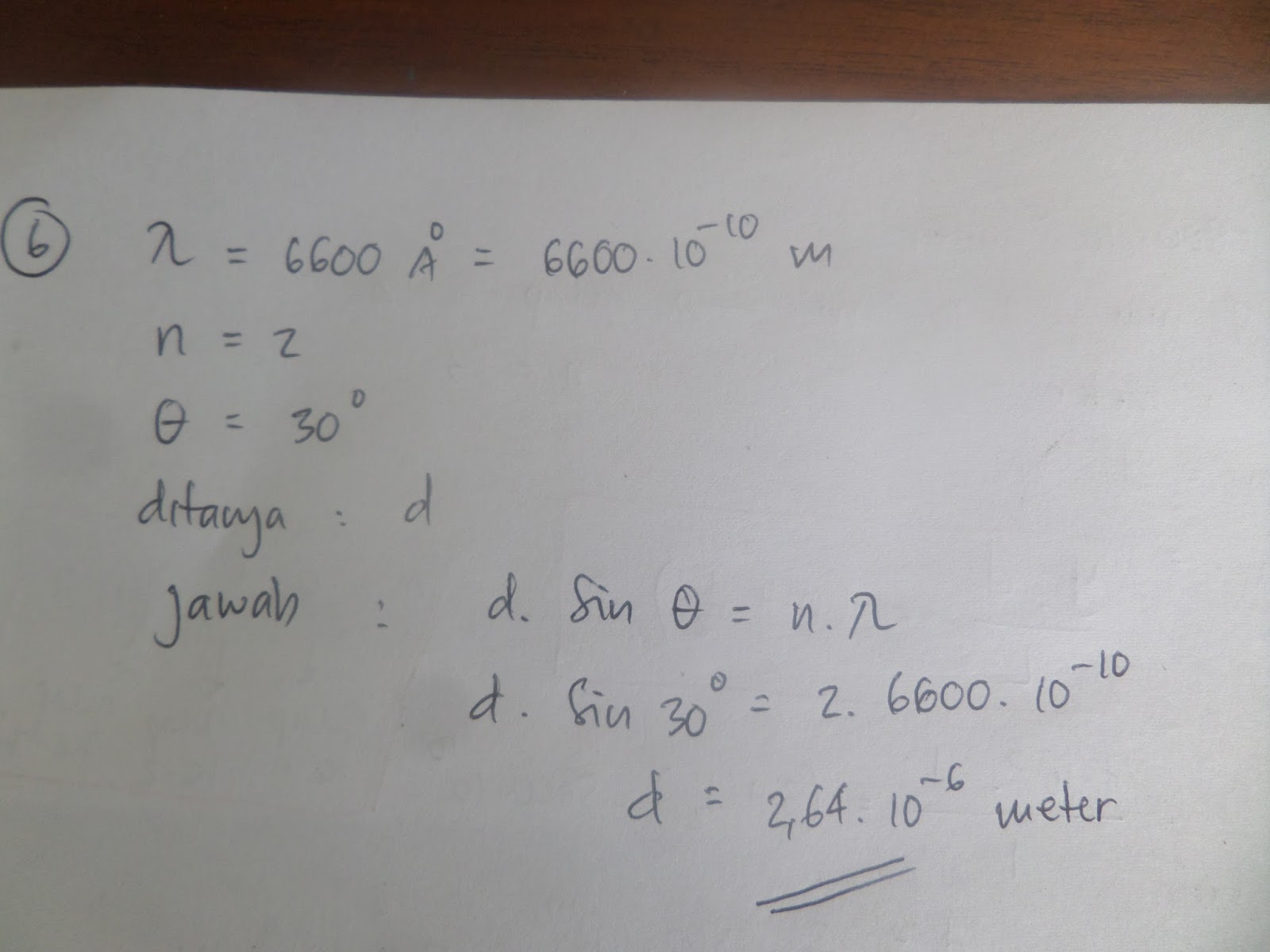 Ruang Kelas Pembahasan Soal Interferensi dan Difraksi