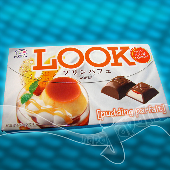 Japanese Candy LOOK Chocolate Pudding Parfait