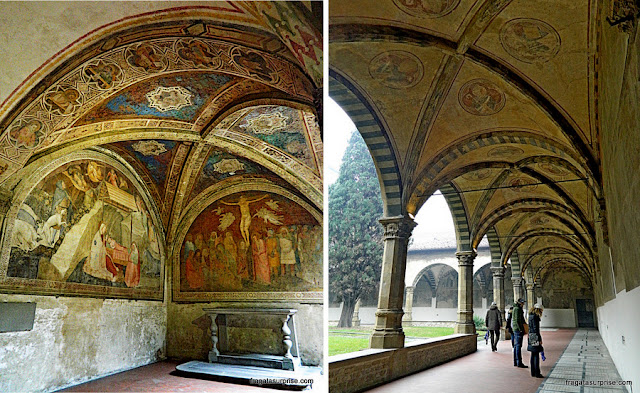 Florença - Basílica de Santa Maria Novella - Claustro Verde
