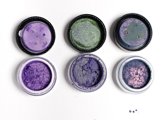 left to right is Exorcism, The Nightmare & Nexus in their 3g mini size jars