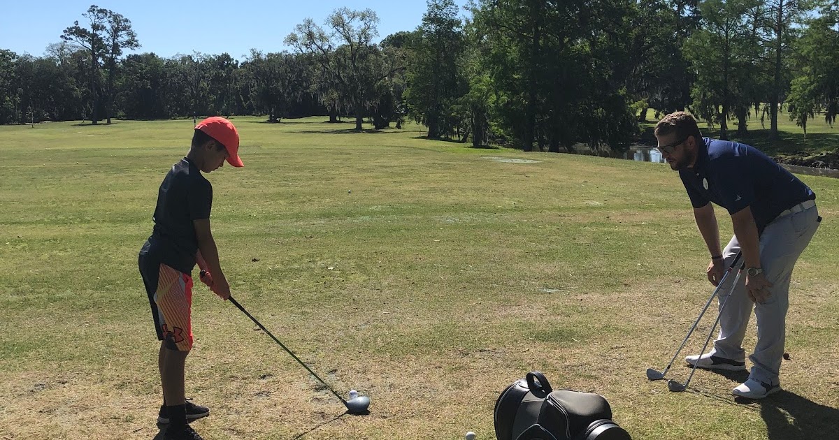 The Vernon Blog First golf lesson