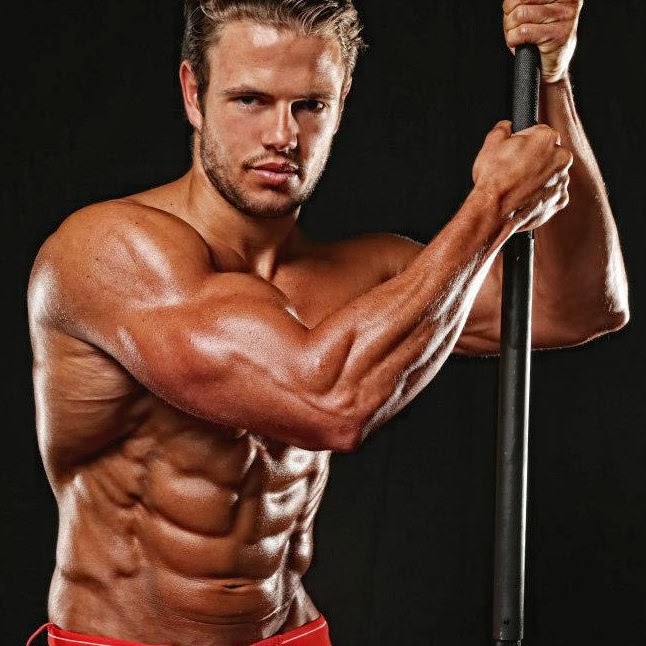 Daily Bodybuilding Motivation: Ben Handsaker - Stacked 8 Pack Abs