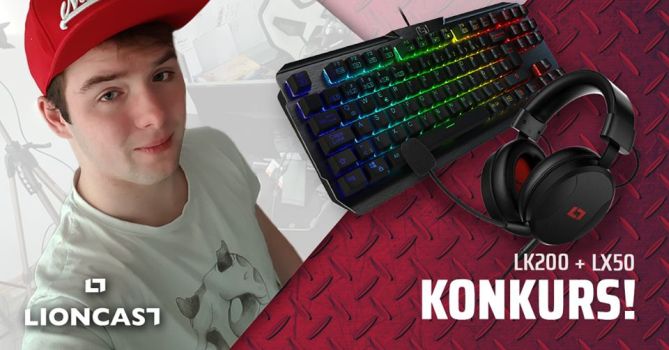 Wygraj klawiaturę Lioncast LK200 Konkurs