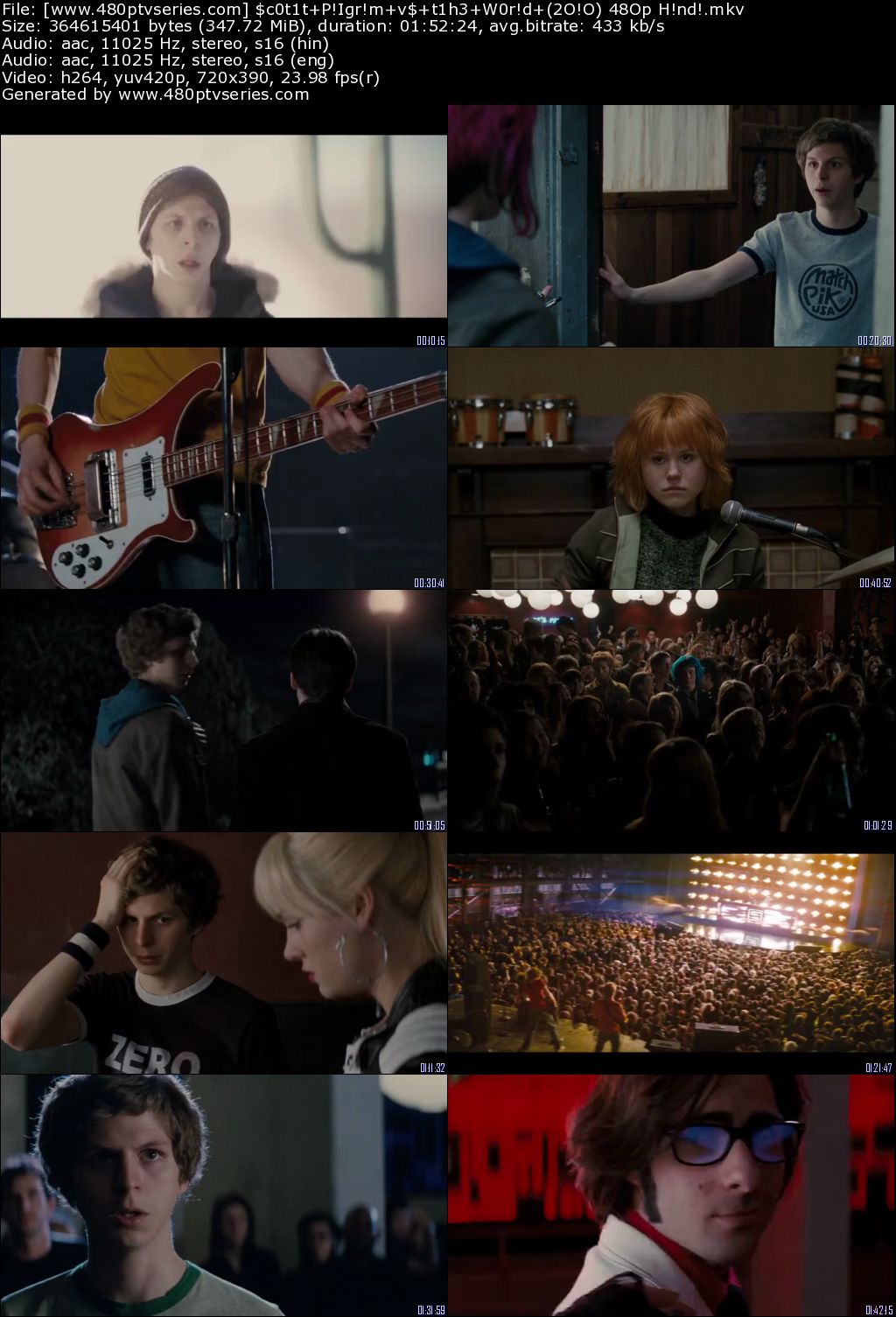 Scott Pilgrim vs. the World 2010 Full Hindi Dual Audio Movie Download 720p 480p Bluray Free Watch Online Full Movie Download Worldfree4u 9xmovies