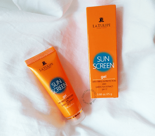 review-la-tulipe-sunscreen-gel-spf-17