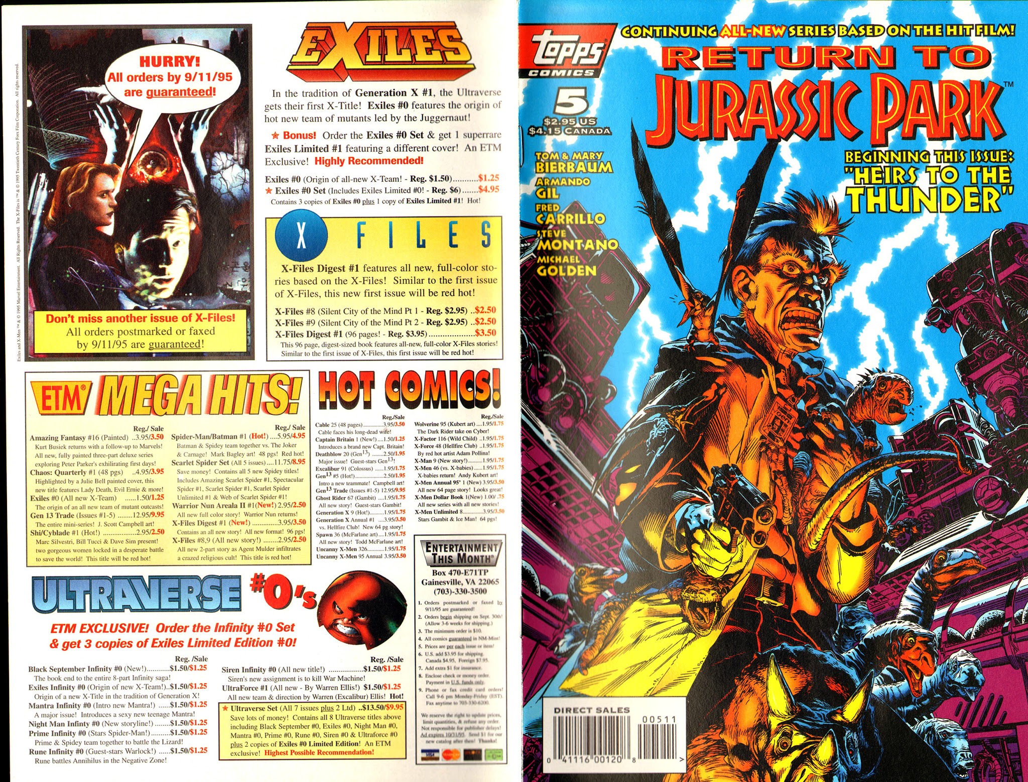 Read online Return To Jurassic Park comic -  Issue #5 - 2