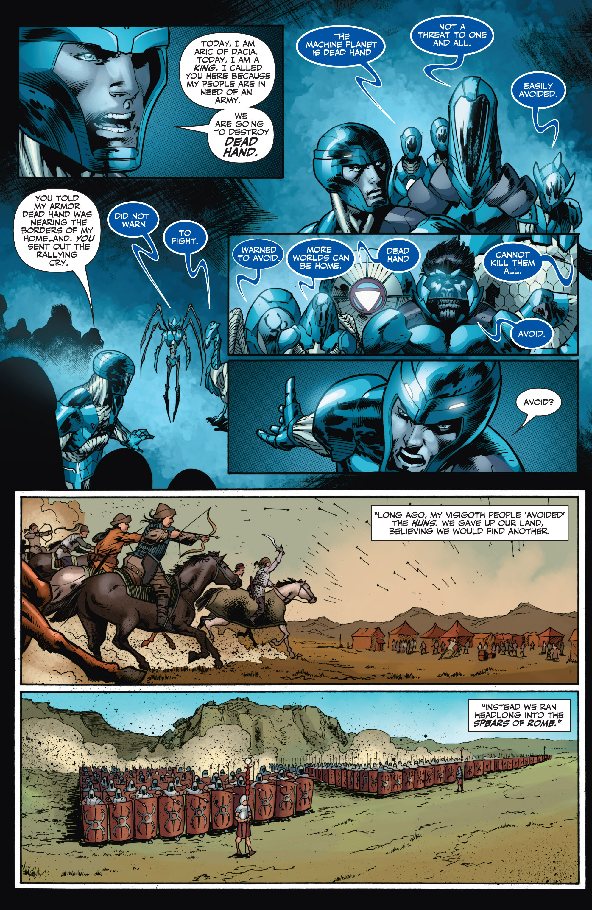 X-O Manowar (2012) issue 36 - Page 11