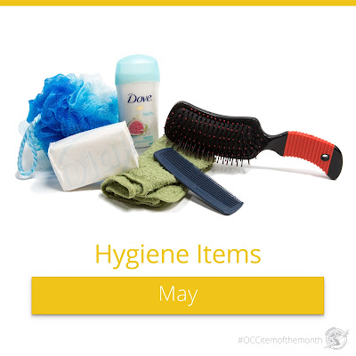 Operation Christmas Child shoebox item of the month:  hygiene items.