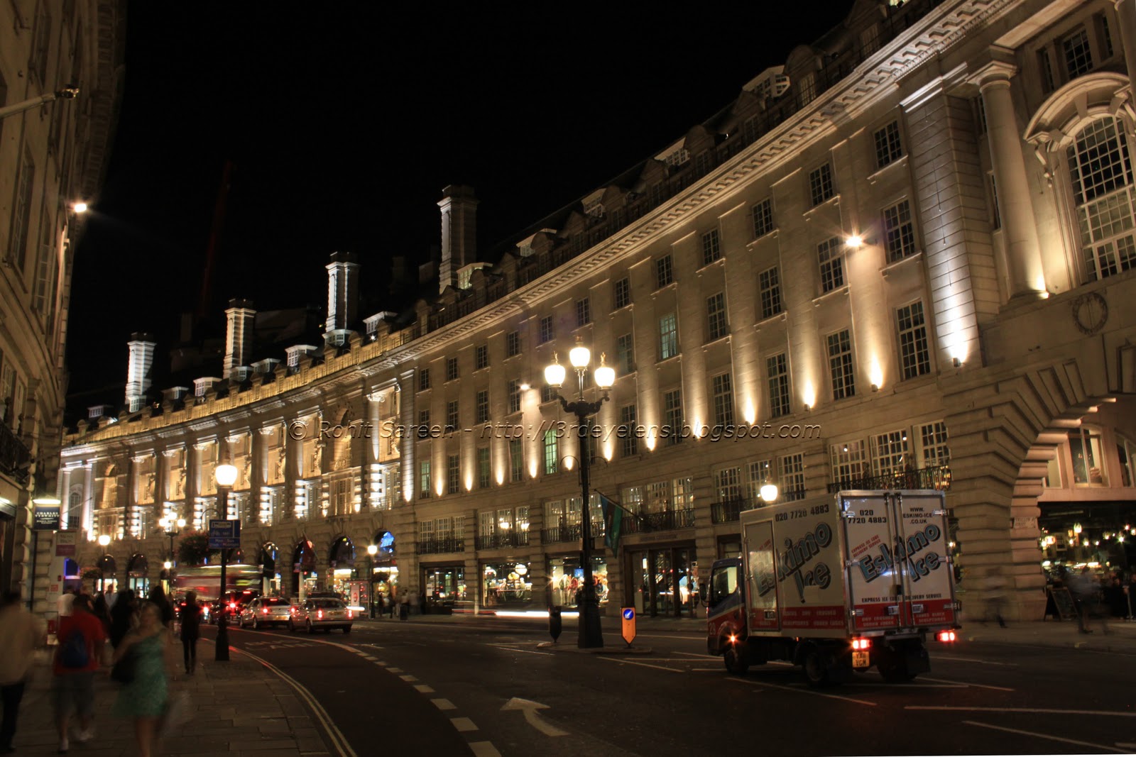 My Third Eye Leading Lines at Regent Street, London
