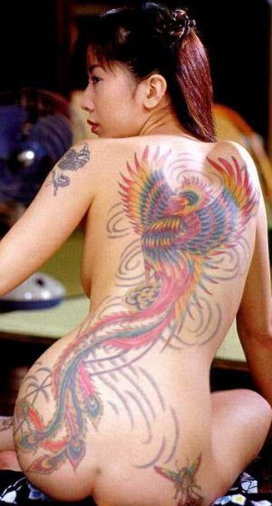 Asian Phoenix Tattoos 48