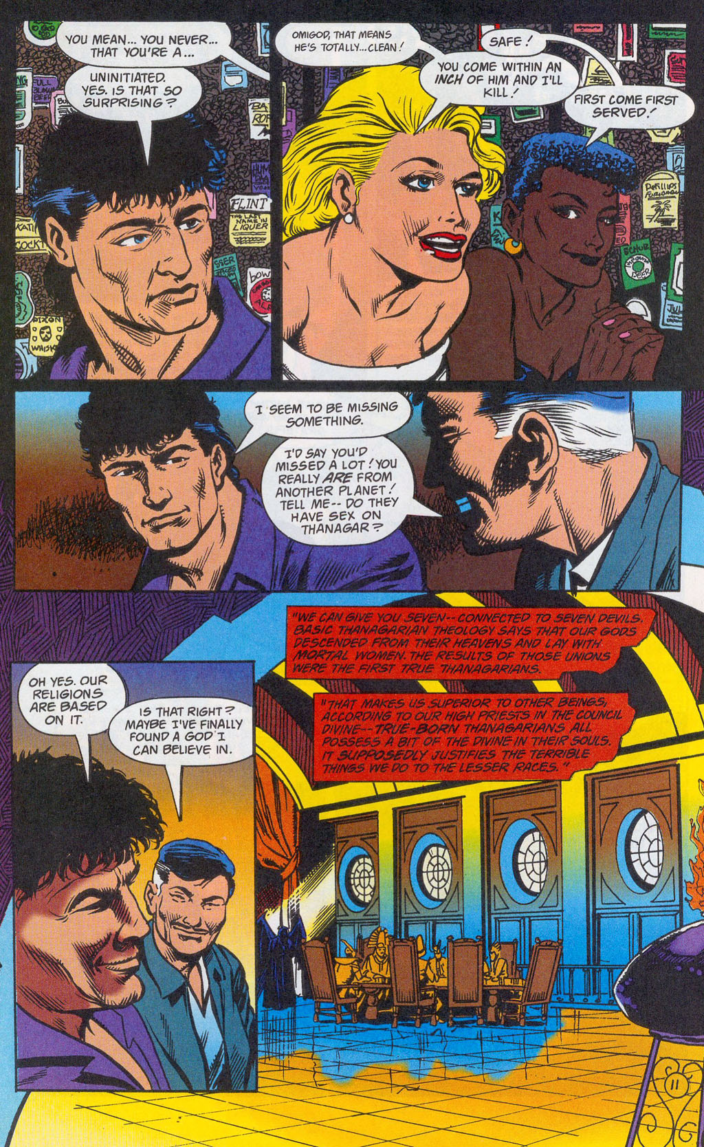 Read online Hawkworld (1990) comic -  Issue #12 - 12