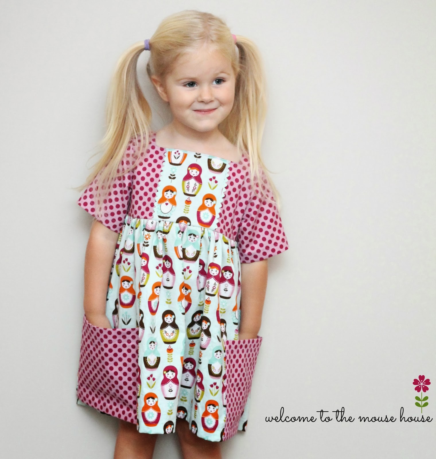 The Sally Dress Pattern Tour and Giveaway - welcometothemousehouse.com