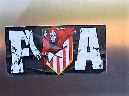 Pack De 12 Stickers Ultras Atletico Madrid - Autocollants Hooligans Frente Atletico - Occasion