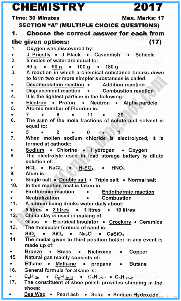 9th-chemistry-five-year-paper-2017