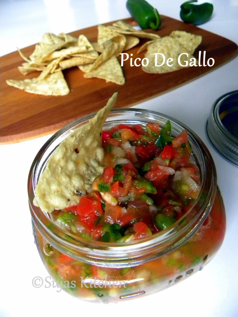Sujas Kitchen Pico De Gallo/TomatoJalapeno Salsa