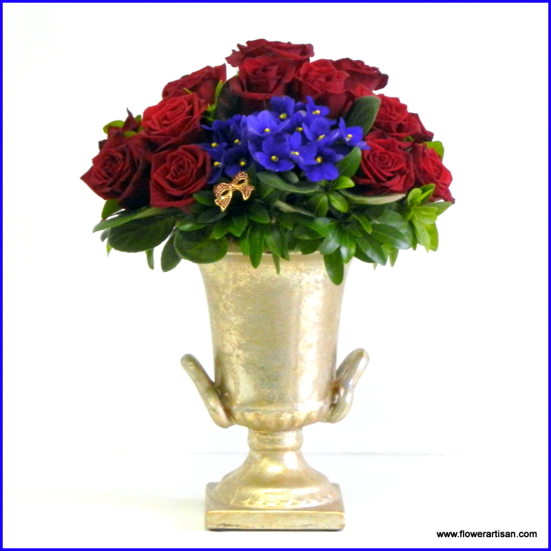 Artistry in Bloom's Blog Roses are Red,Violets are BlueValentine