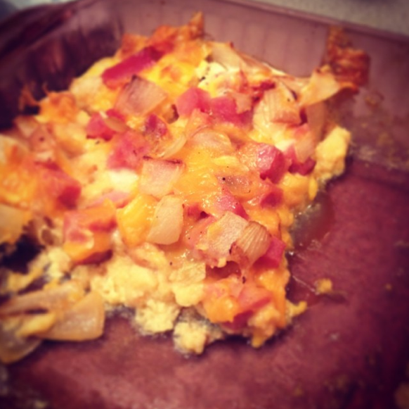 Obtainable Table Egg and Bread Crumb Casserole (Egg Bake)