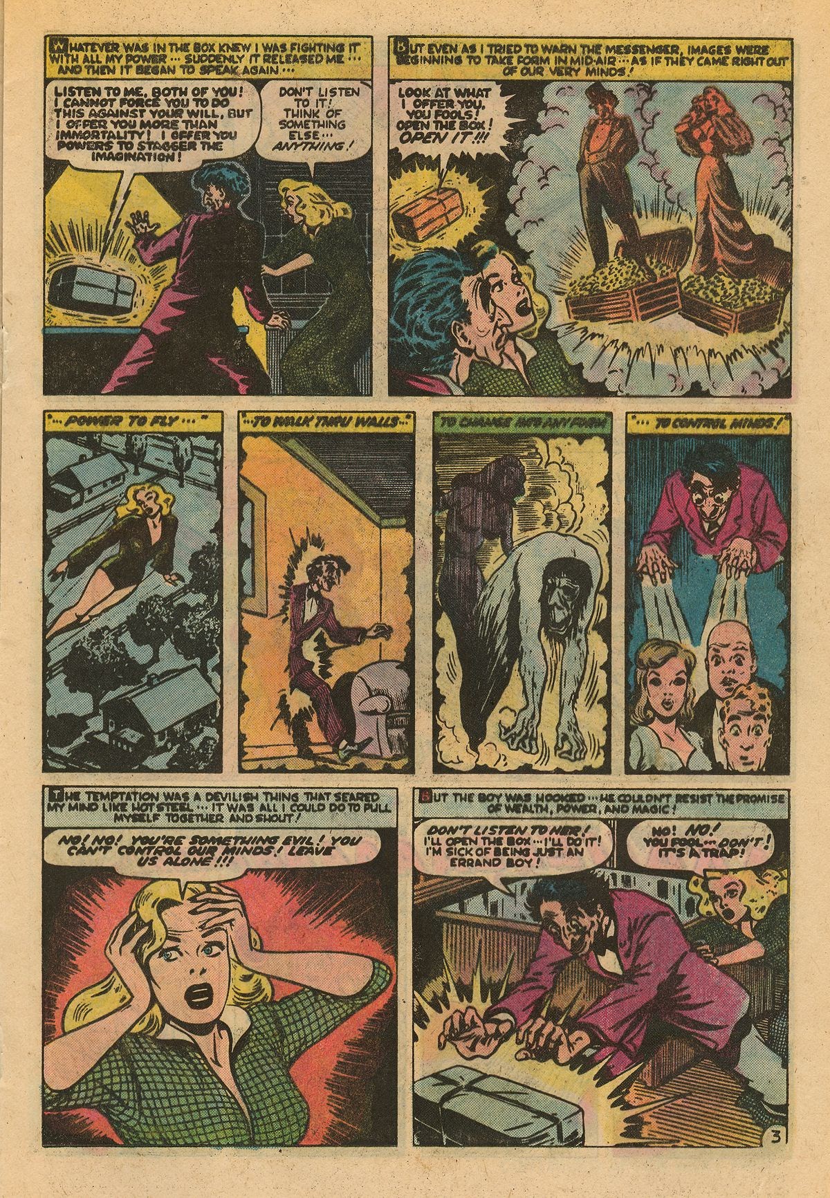 Read online Weird Wonder Tales comic -  Issue #16 - 17