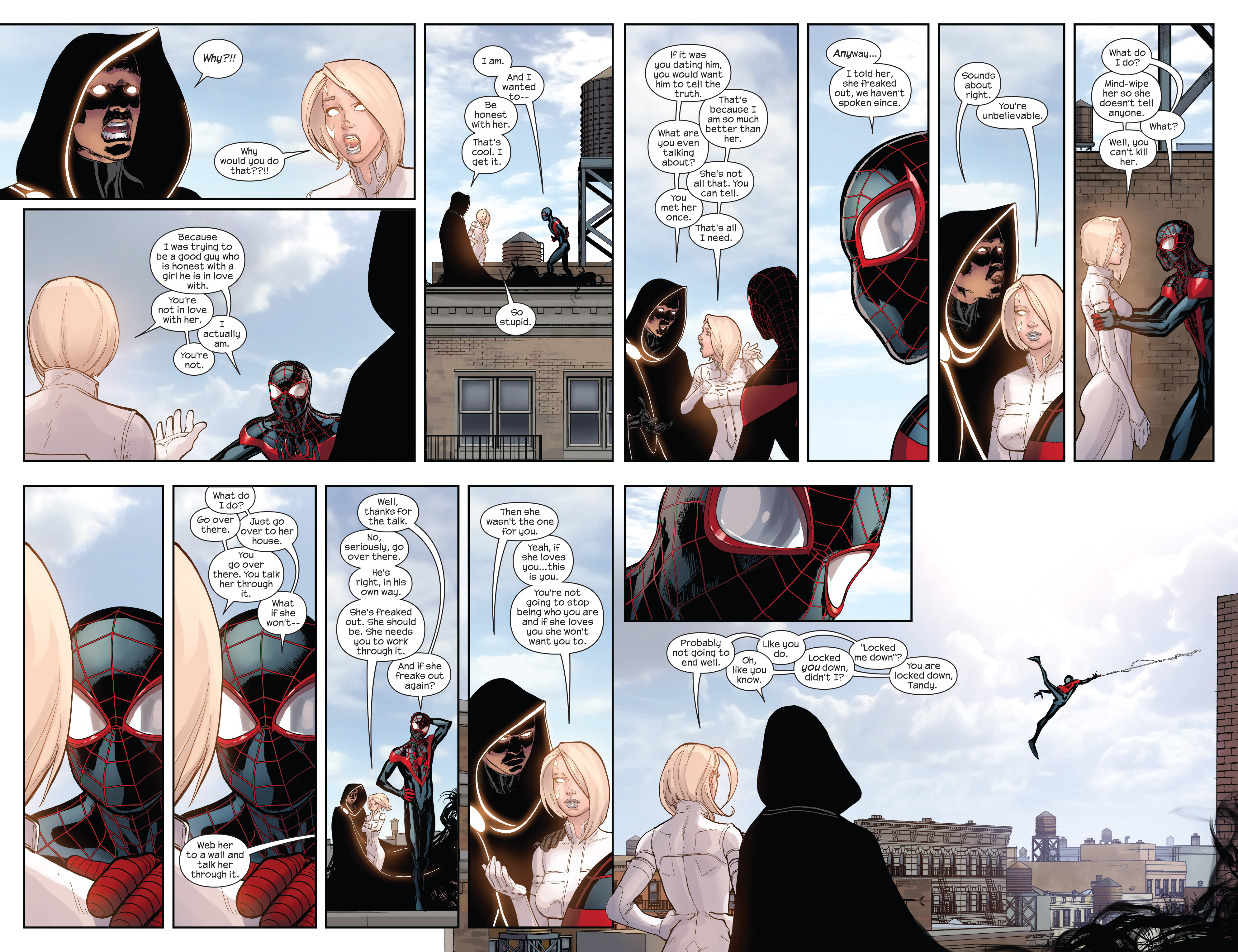 Miles Morales: Ultimate Spider-Man issue 10 - Page 14