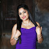 Glamorous Madhavi Latha Hot Photos In Violet Dress