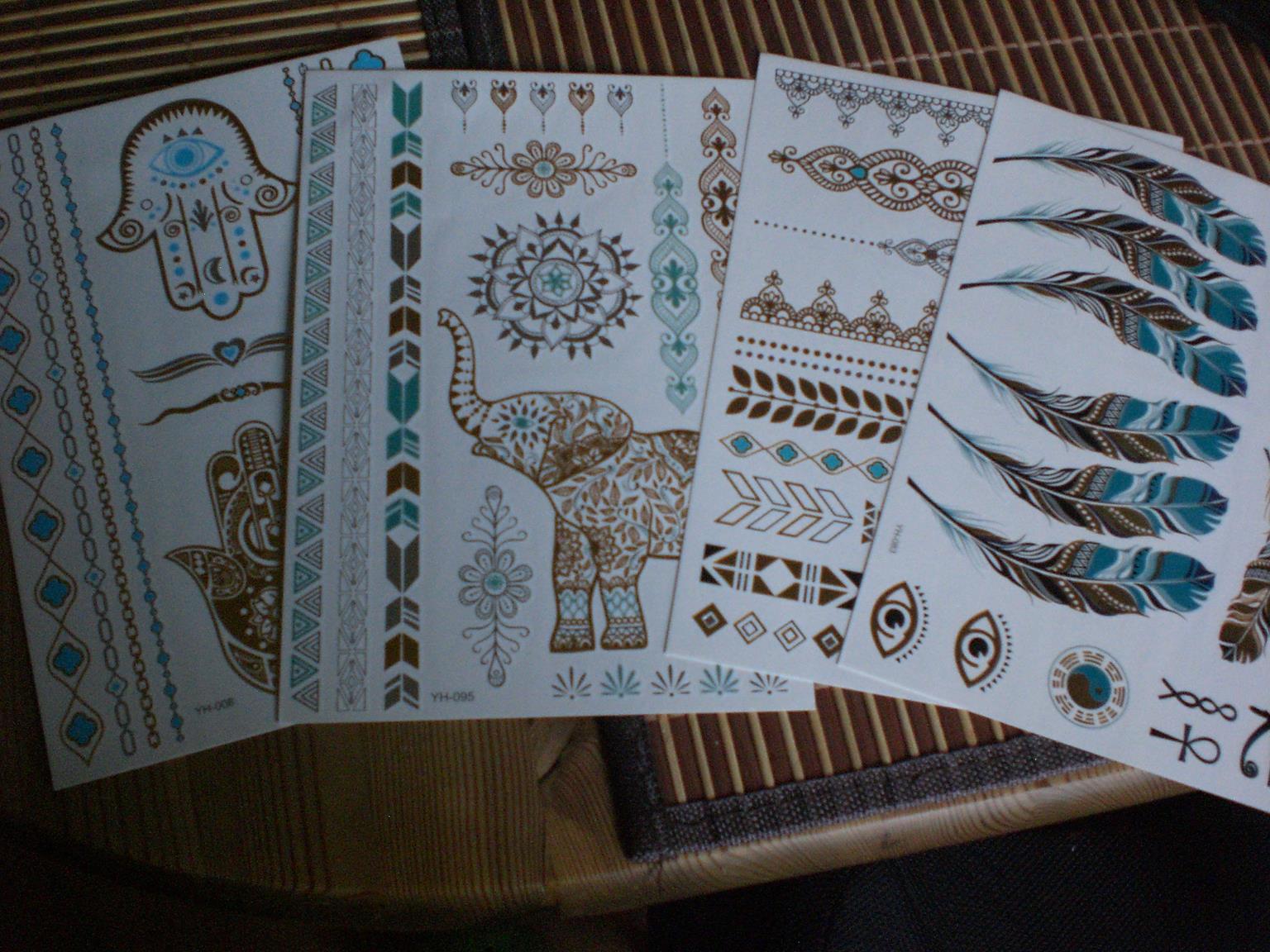 Isa´s bunte Testwelt AKTIIV KLEBETATTOOS im Test...