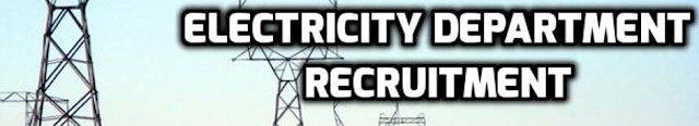 Electricity Department Recruitment Electricity Department Recruitment