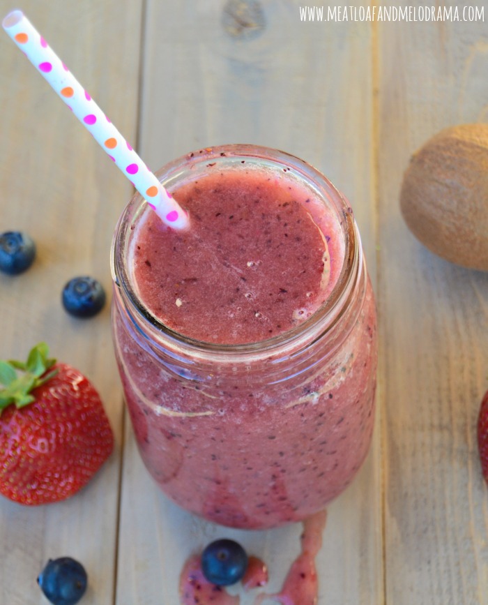 Meatloaf and Melodrama: Summer Fruit Smoothie