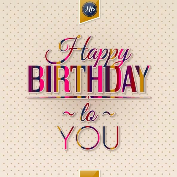 happy birthday to you