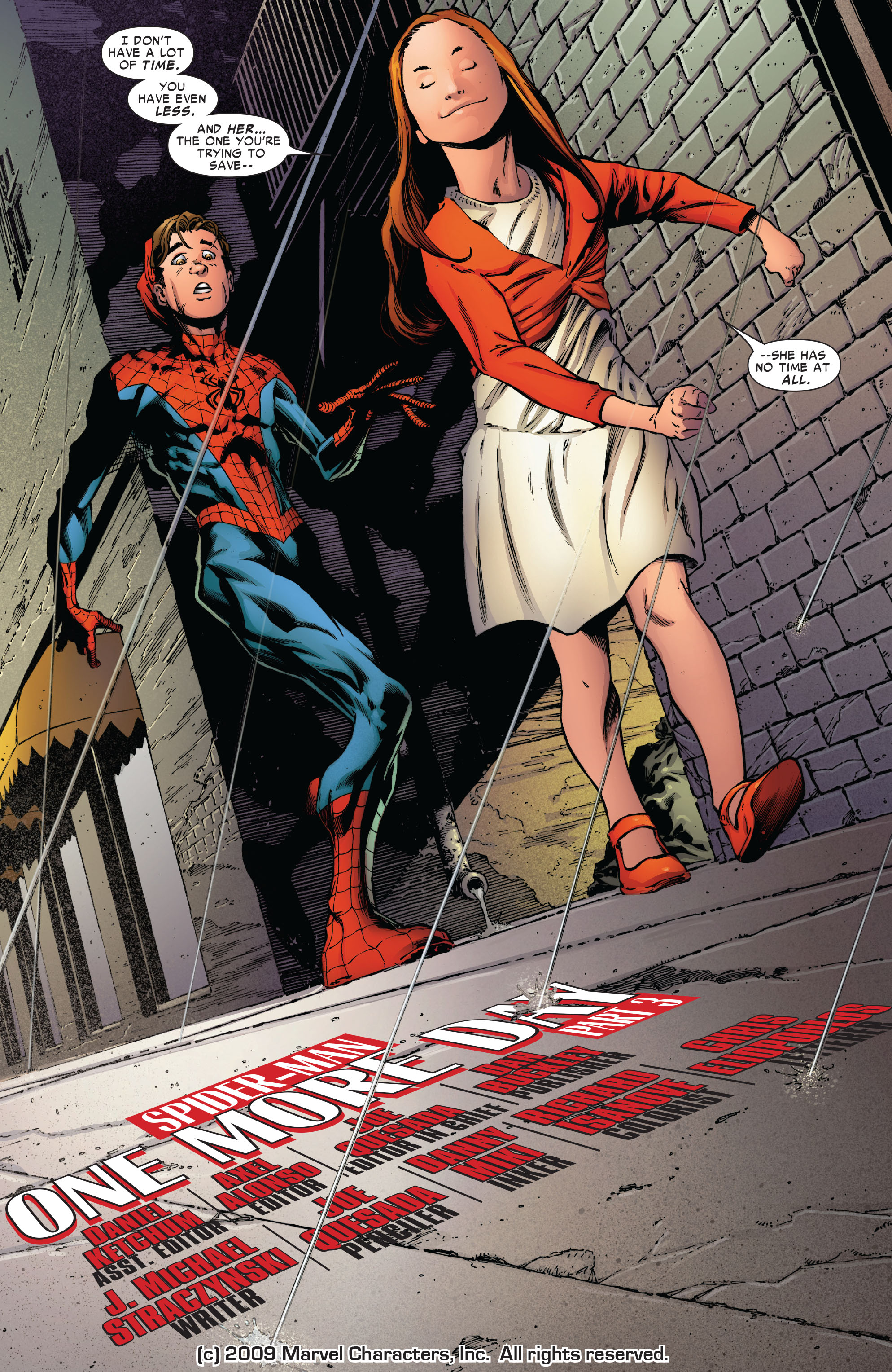 Read online Spider-Man: One More Day comic -  Issue # Full - 70