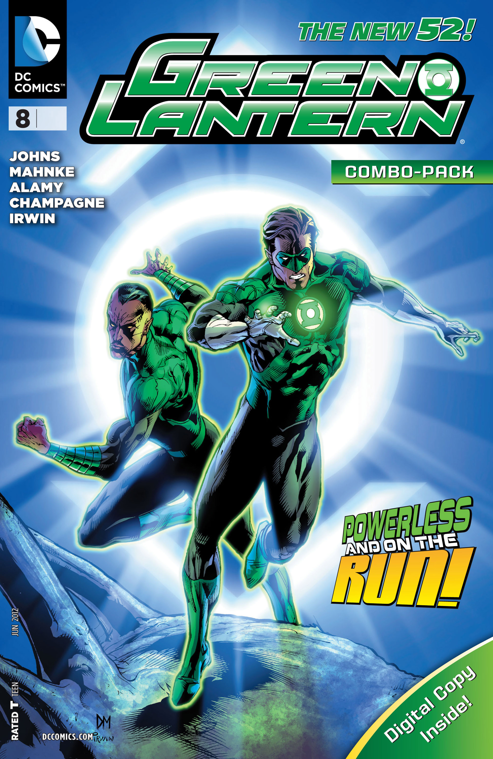 Read online Green Lantern (2011) comic -  Issue #8 - 4