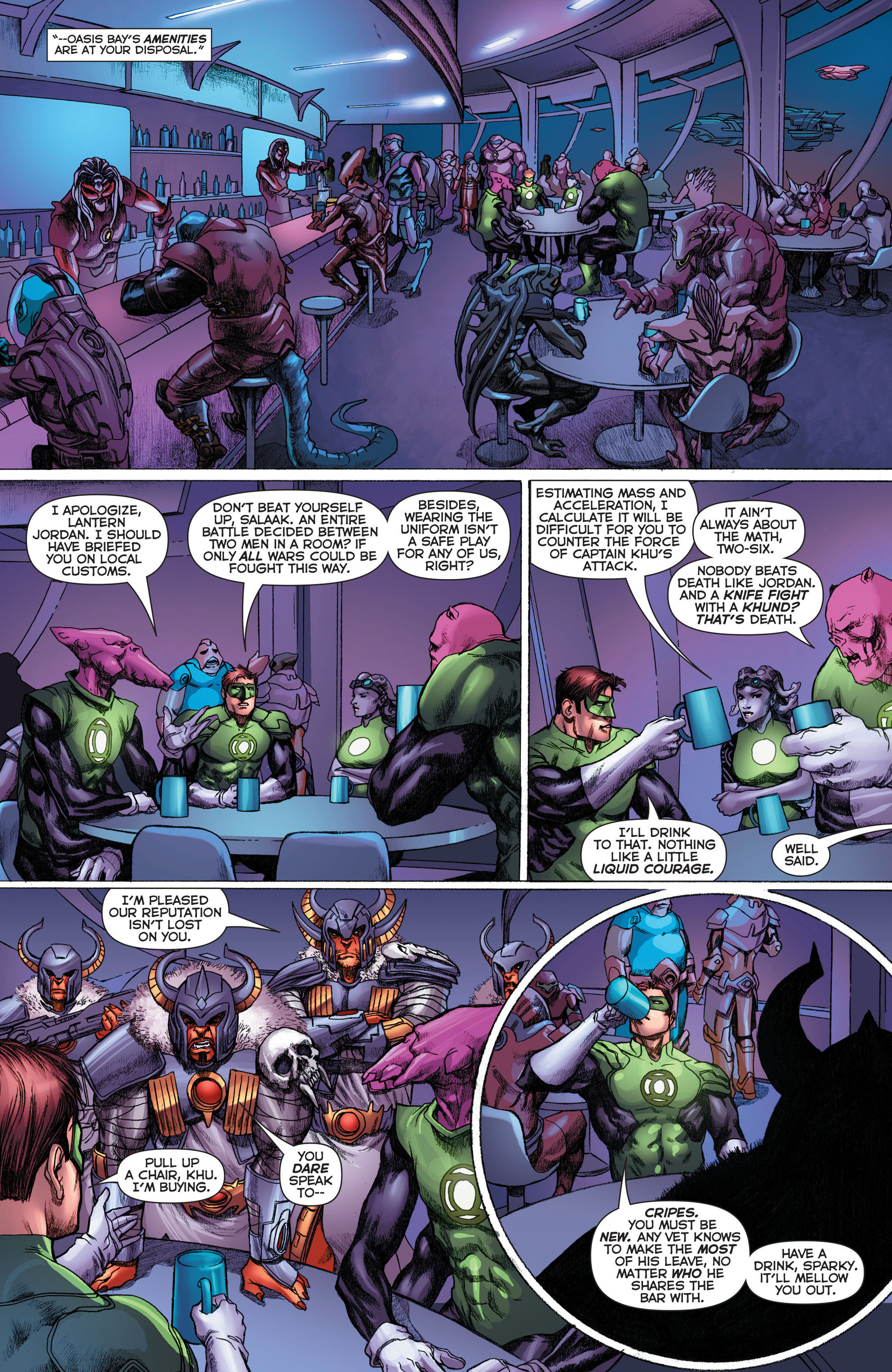 Read online Green Lantern (2011) comic -  Issue #30 - 12