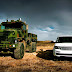 Terminator: TerraMax Vs Range Rover (Video)