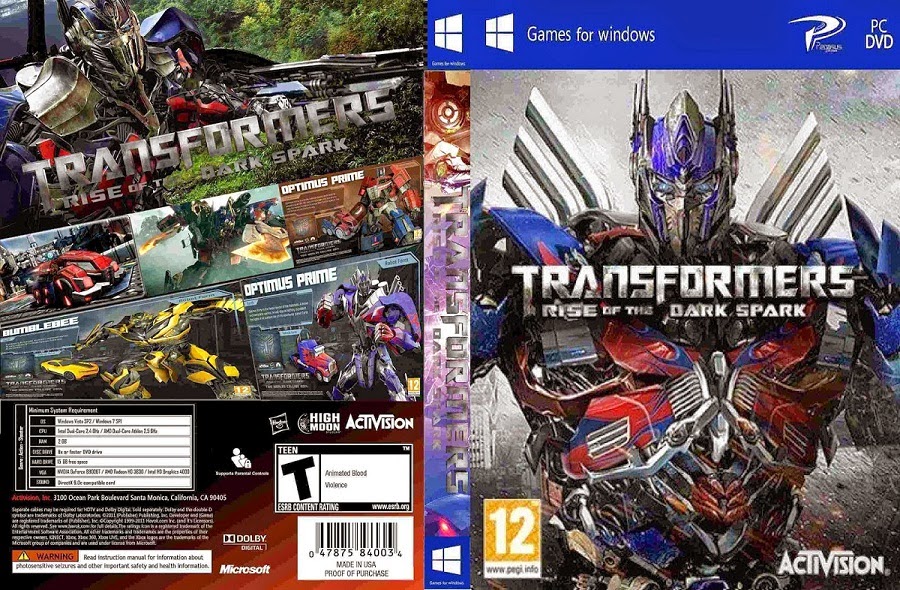 Transformers Rise of the Dark Spark Full Version