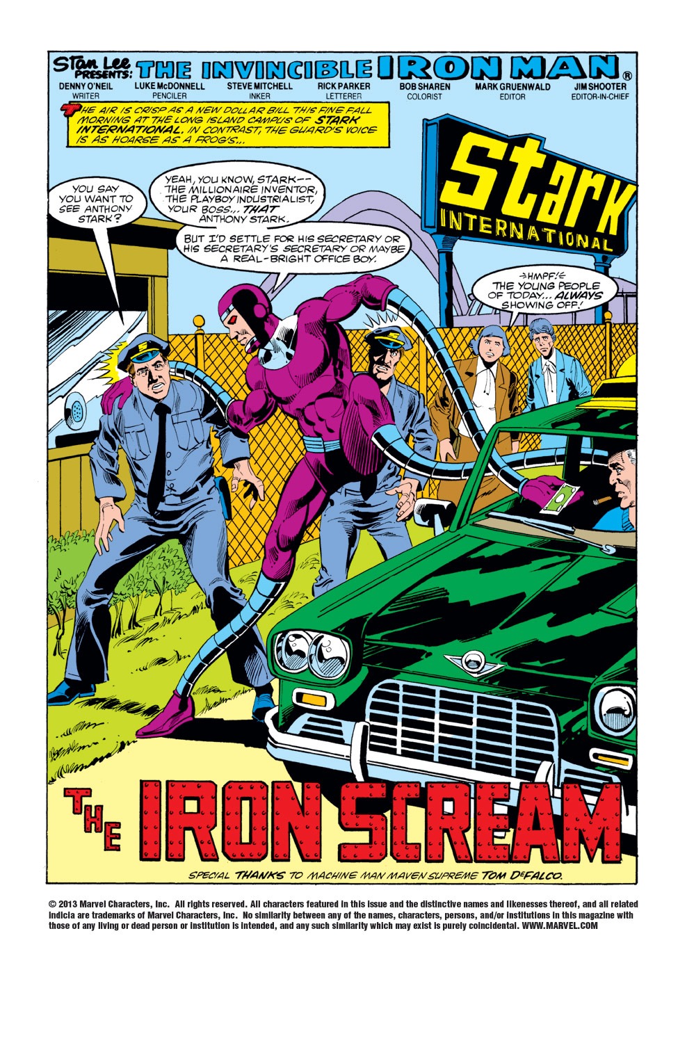 Iron Man (1968) 168 Page 1