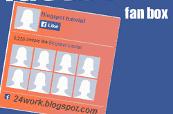 Add Cute Custom Facebook Like Box To Blogger