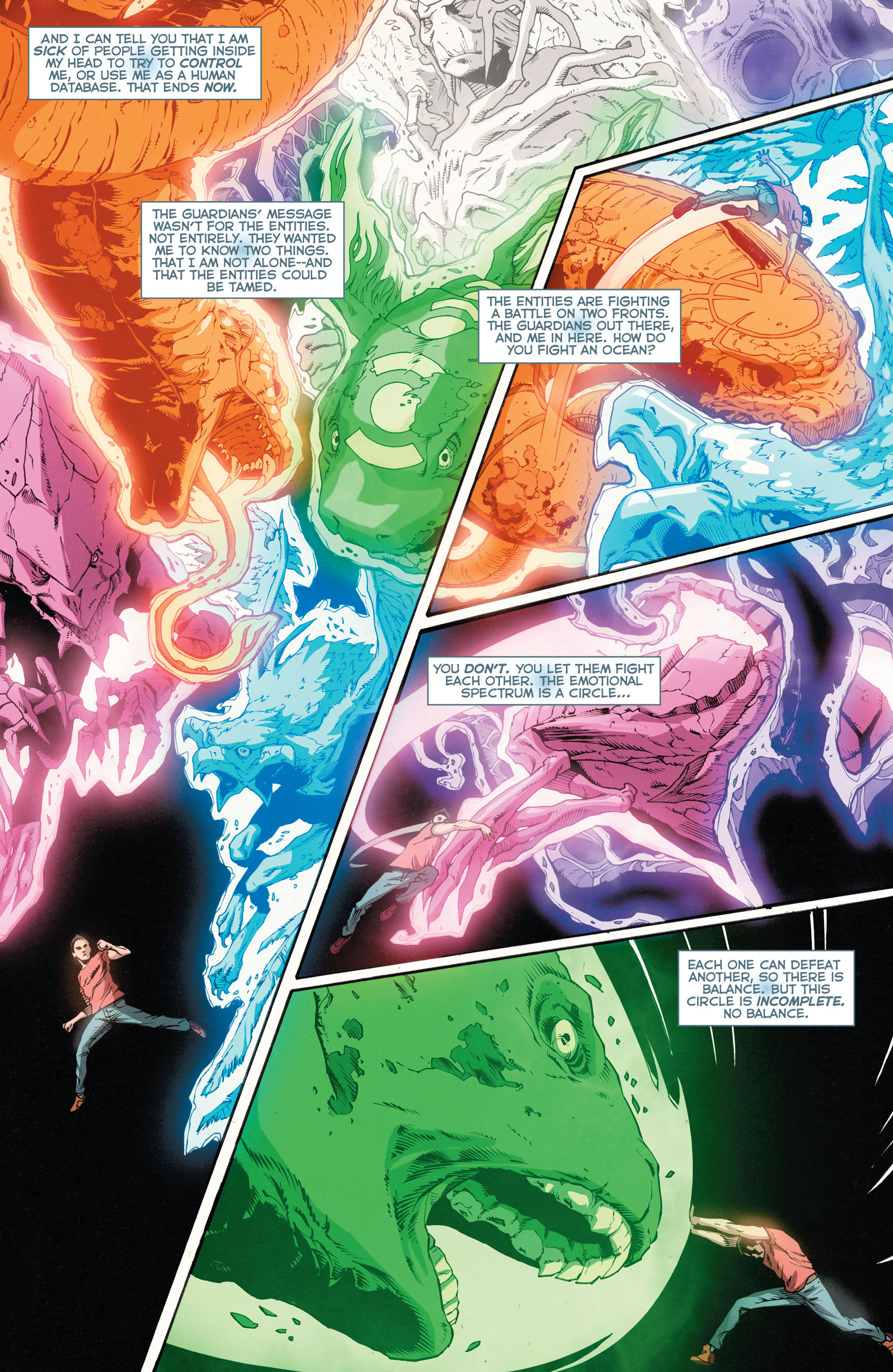 Read online Green Lantern: New Guardians comic -  Issue #24 - 17