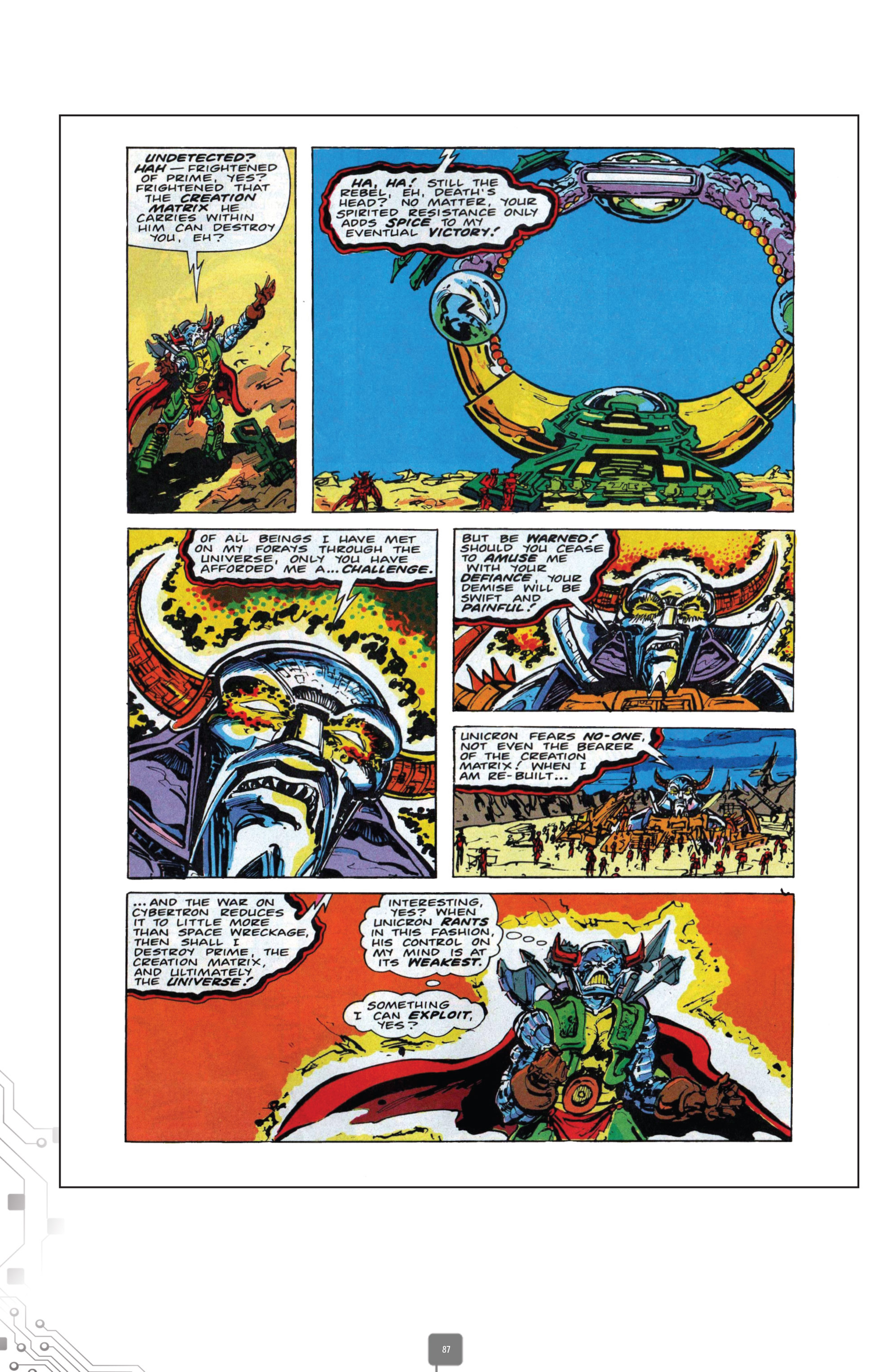Read online The Transformers Classics UK comic -  Issue # TPB 5 - 88