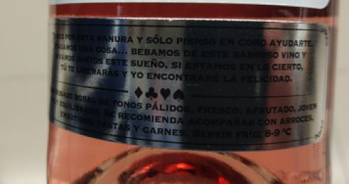 tragedia medias contar hasta VinosyEtiquetas: Vino rosado "Alicia en el Pais de las Uvas" otro  representante de los "Vinos de Cuento" a la venta en Mercadona