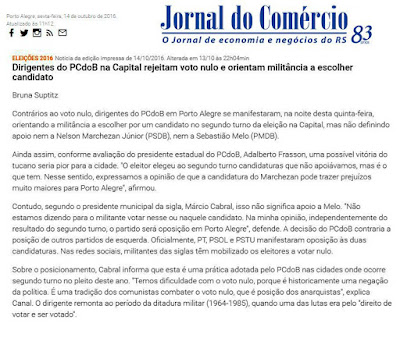 Notícias de Sebastião Melo e Marchezan Eleições Porto Alegre
