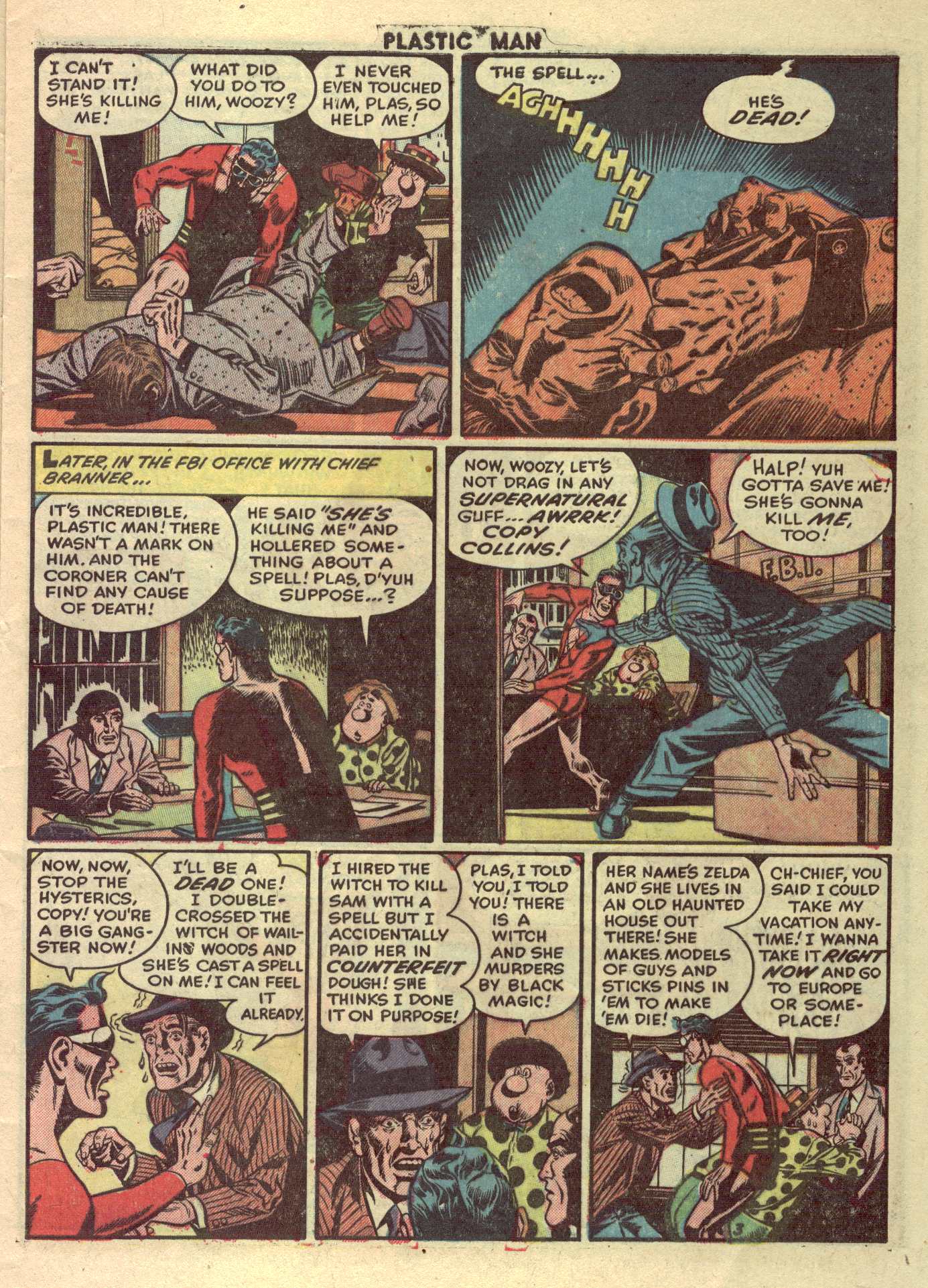 Read online Plastic Man (1943) comic -  Issue #42 - 5