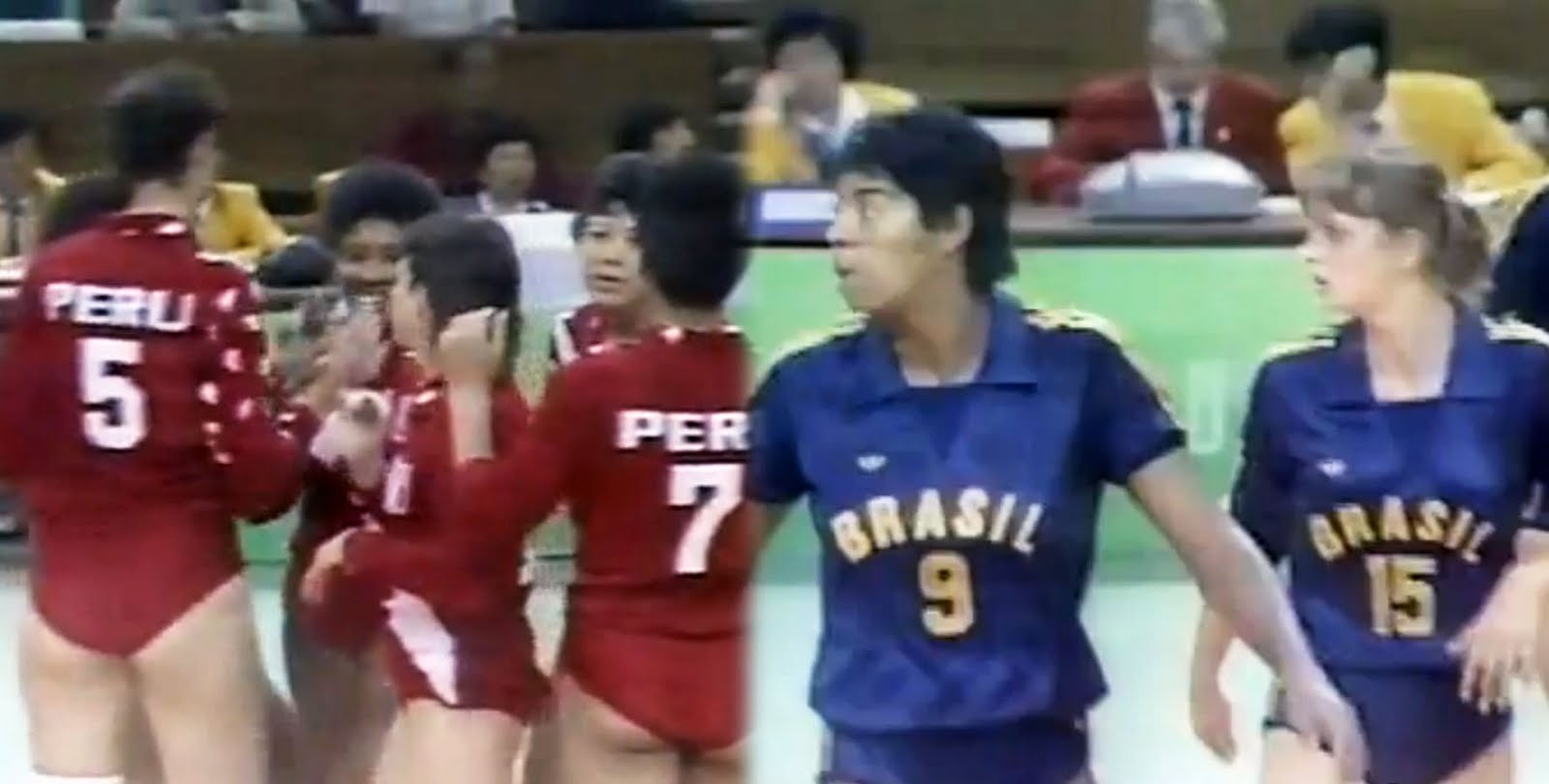 Resultado de imagen para peru vs brasil voley 88