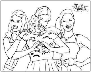 zum Ausdrucken: Violetta Ausmalbilder zum Ausdrucken Kostenlos