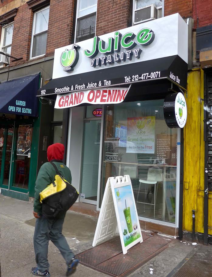 EV Grieve Juice Vitality now open on 1st Avenue