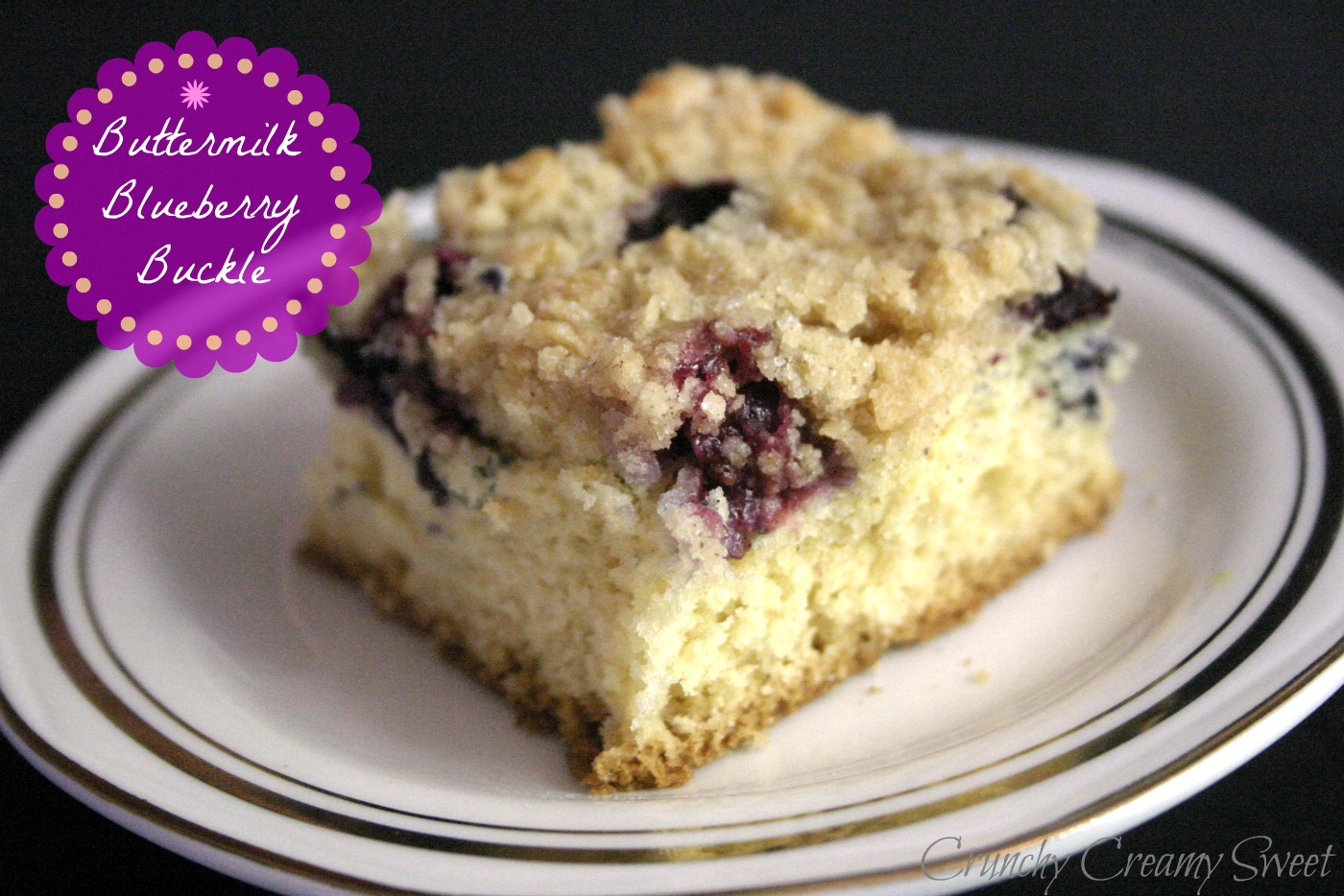 blueberry buckle cake