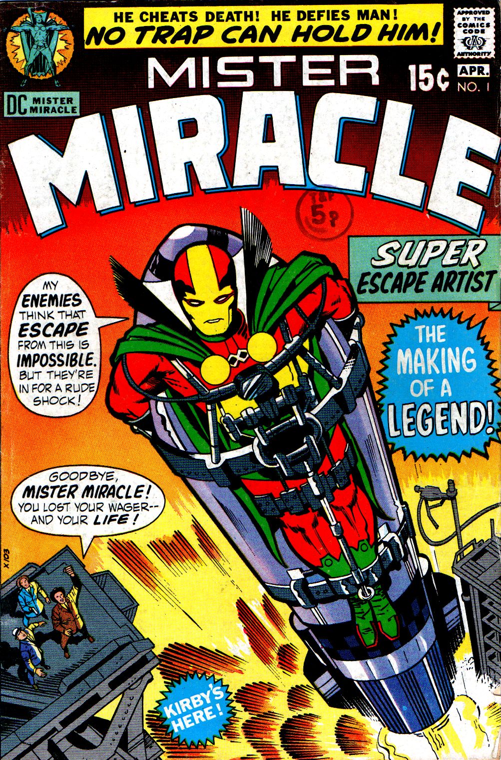 Read online Mister Miracle (1971) comic -  Issue #1 - 1